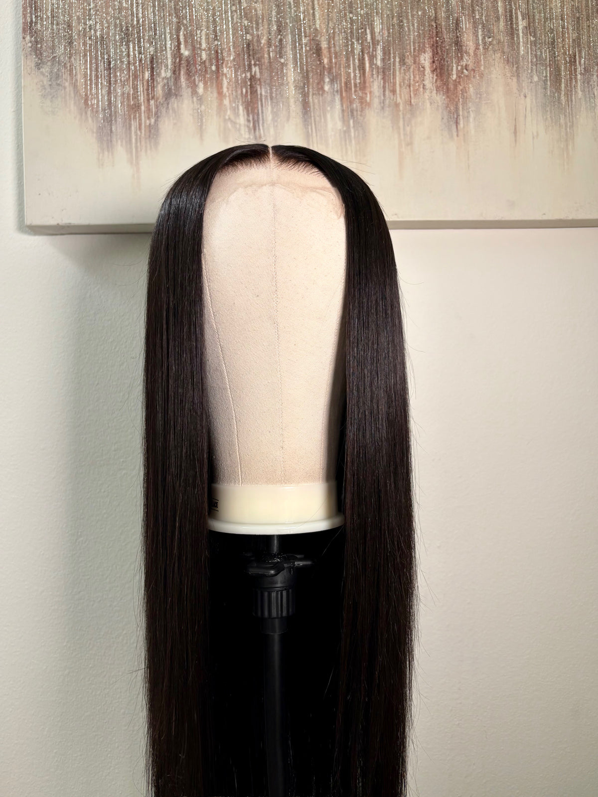 Middle Part Glueless 5x5 HD Closure Unit